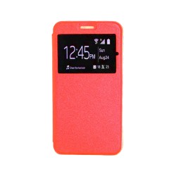 Flip Case for Samsung Galaxy J4 2018 Rojo